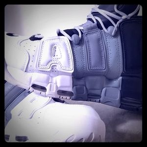 Nike more air up tempo tri color